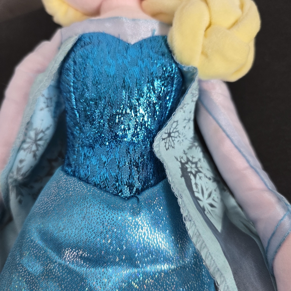 Disney Elsa Plush Approximately 18" tall. - Picture 6 of 11